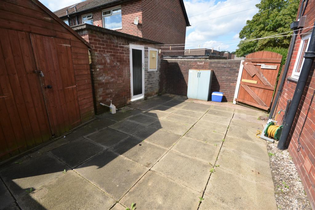Rear garden