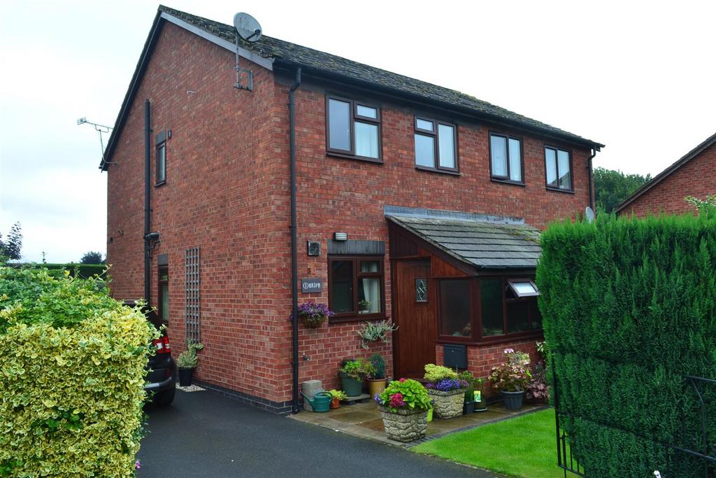 Kings Meadow, Wigmore, Leominster 2 bed semidetached house for sale £205,000