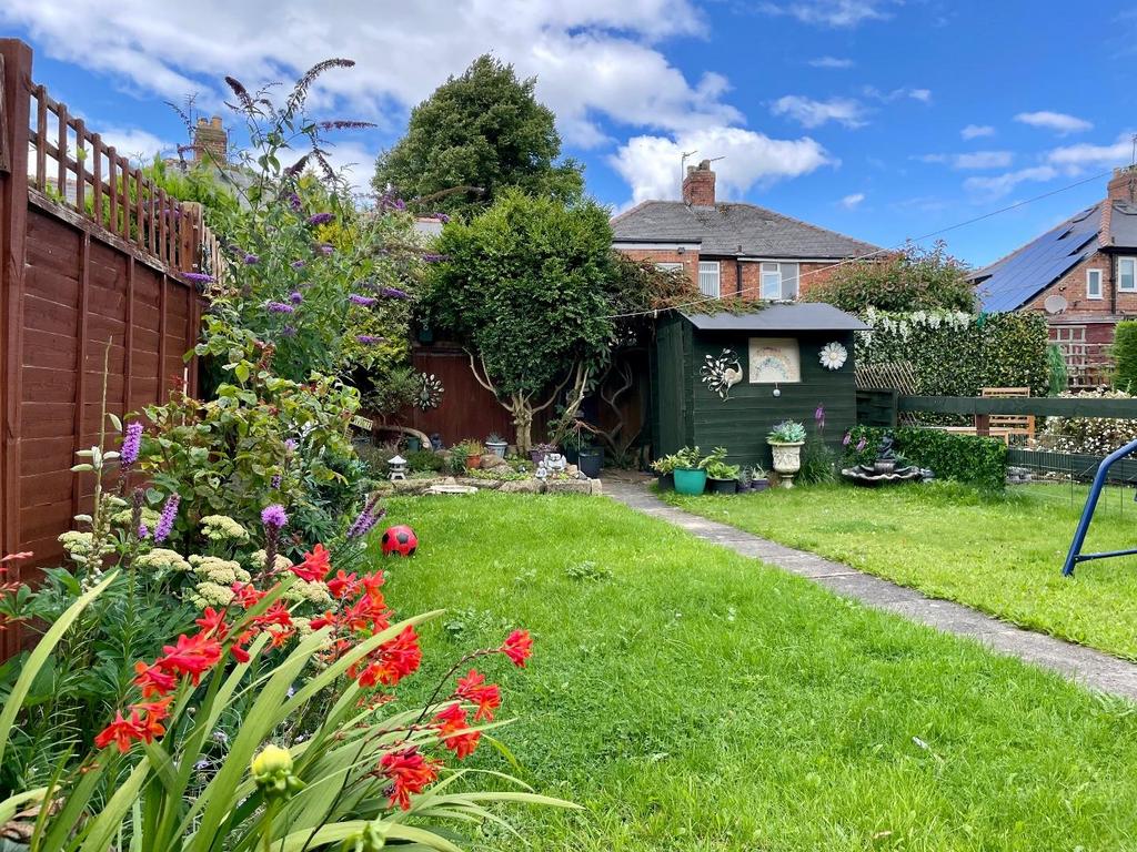 Rear garden