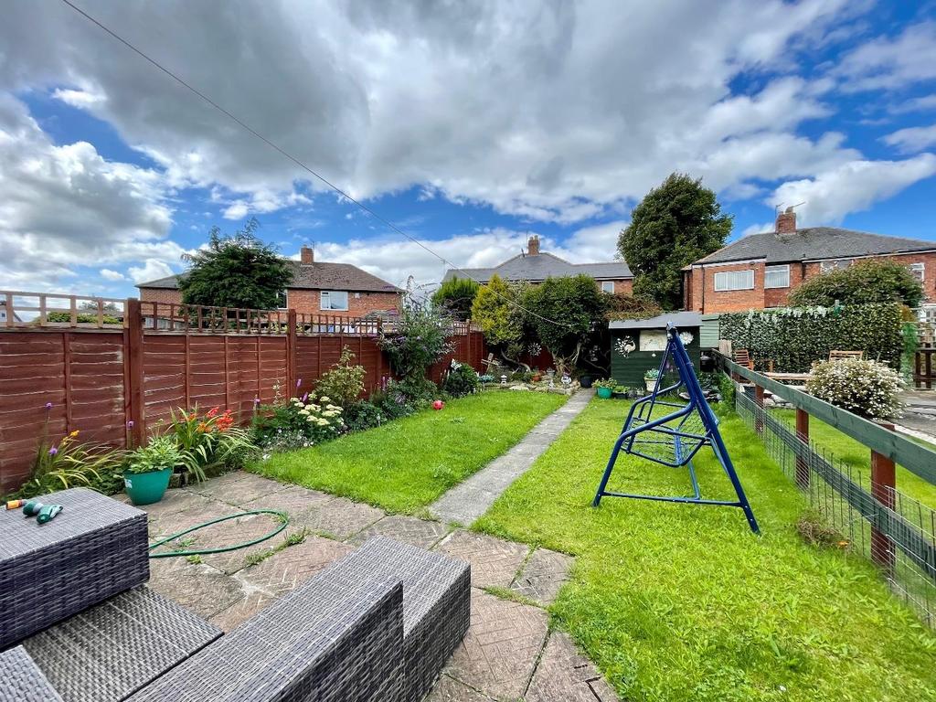 Rear garden