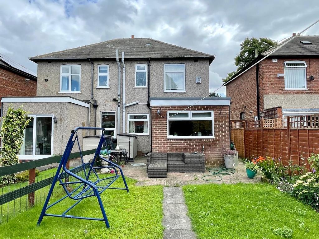 Rear garden