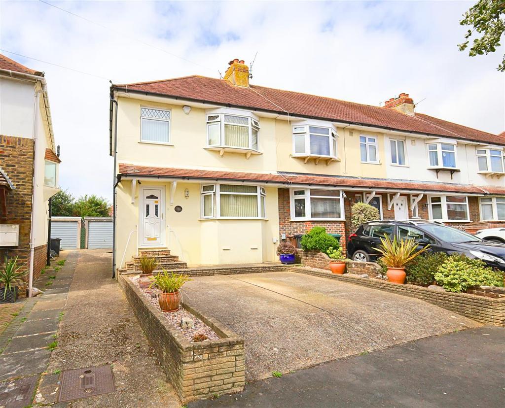 Rowan Avenue, Hove 3 bed end of terrace house for sale £450,000
