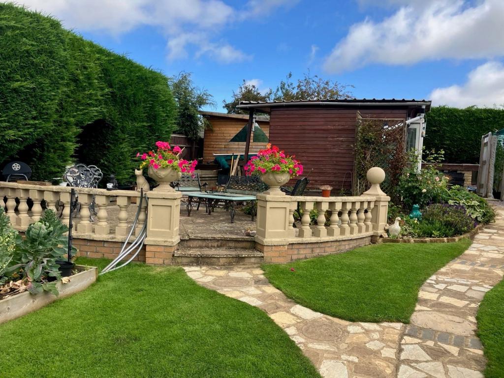 Rear garden