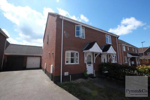 2 bedroom semi-detached house to rent, Red Admiral Close, Wymondham NR18