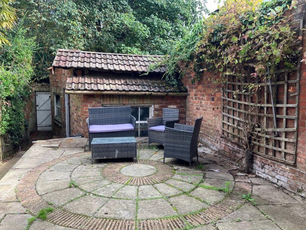 Rear garden
