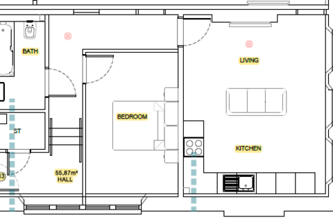 1 bedroom flat for sale, Wincanton, Somerset, BA9