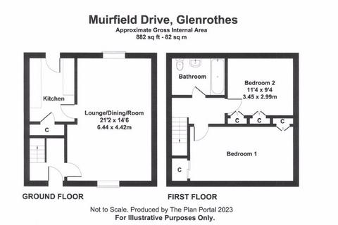 2 bedroom terraced house for sale - Muirfield Drive, Glenrothes