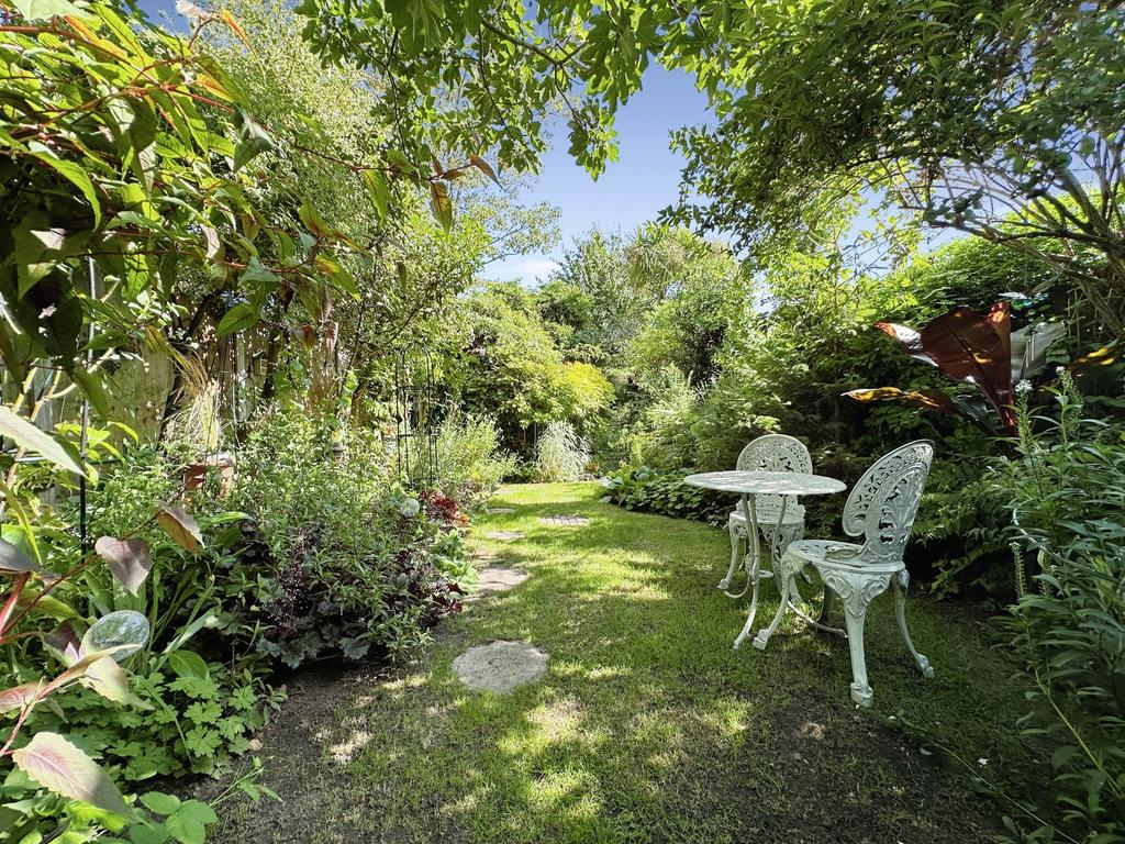Rear garden