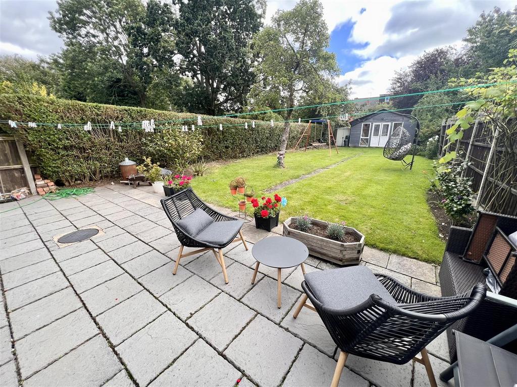 Rear garden