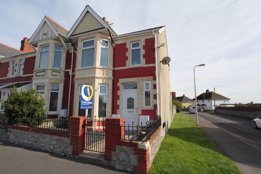 Station Road, Rhoose, CF62 3 bed semidetached house for sale £199,500