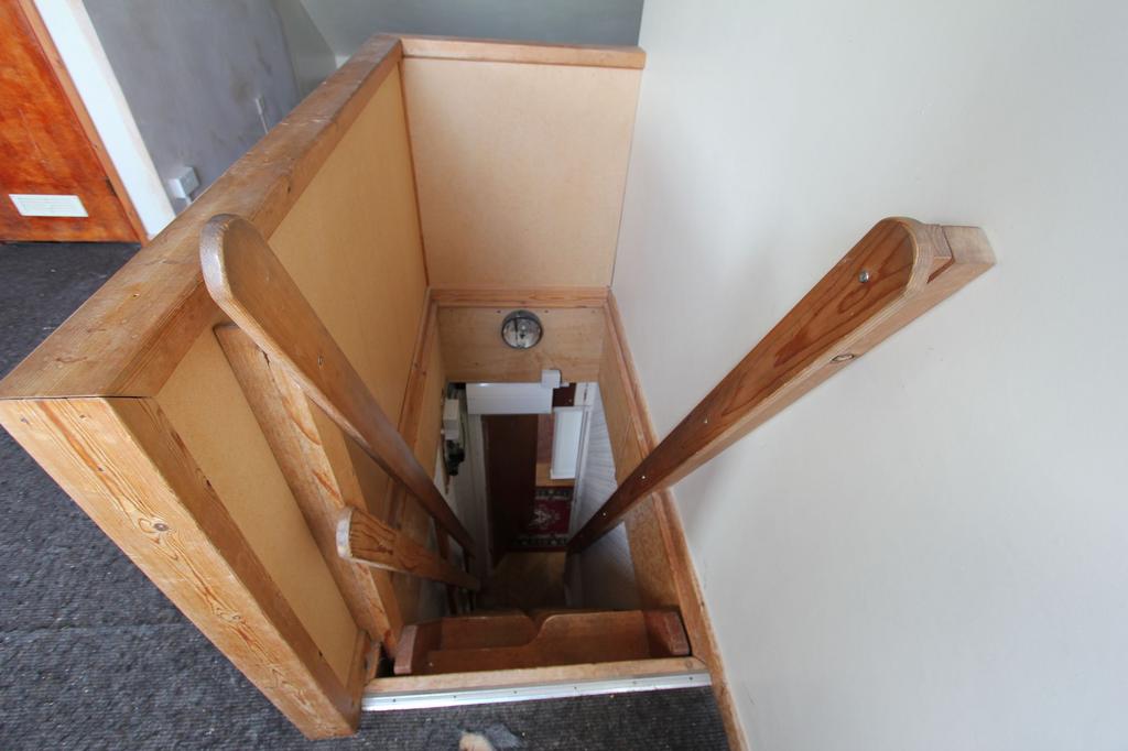 Stairs to loft