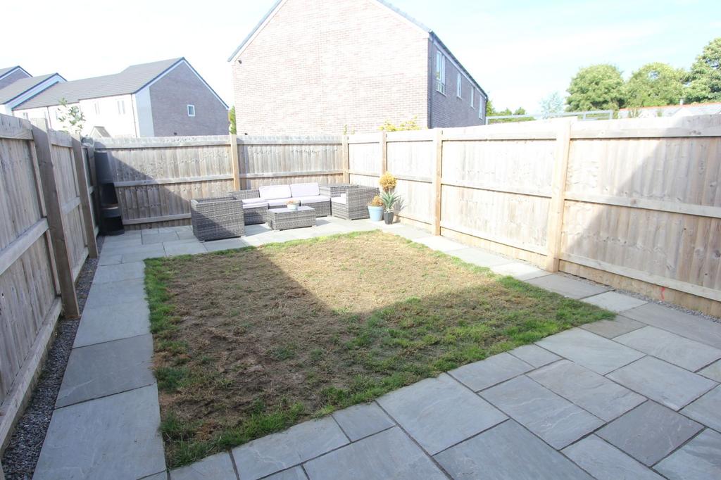 Rear garden