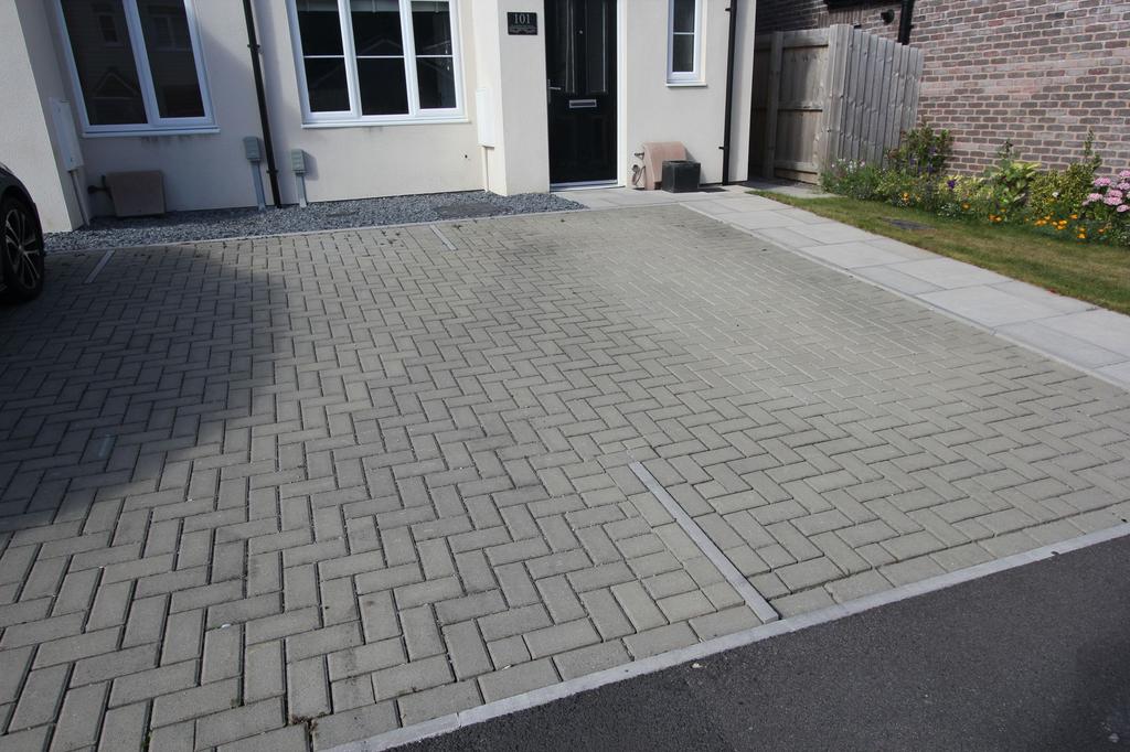 Double driveway