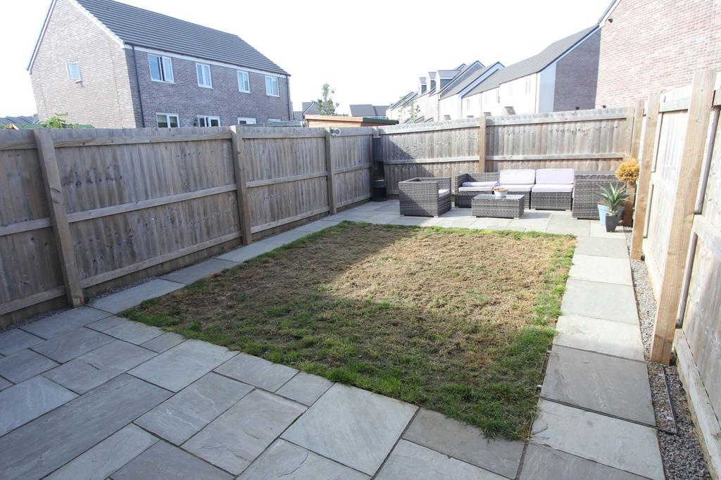 Rear garden