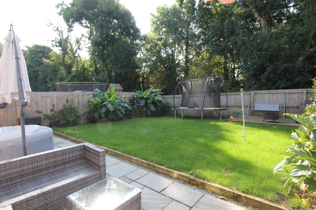 Rear garden