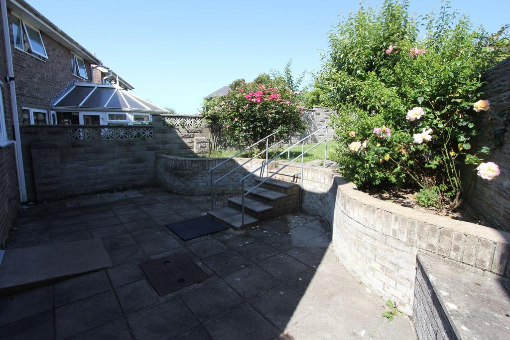 Rear garden