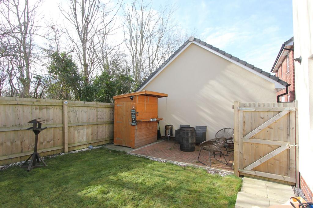 Rear garden