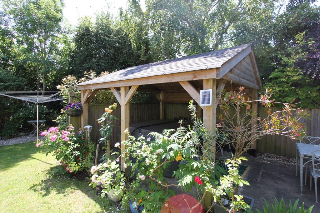 Rear garden