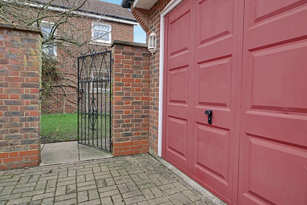 Garage at rear