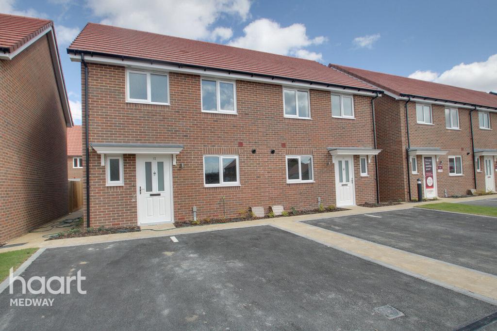 Plot 71, Peters Village Medway, Kent 3 bed semidetached house for sale £195,000