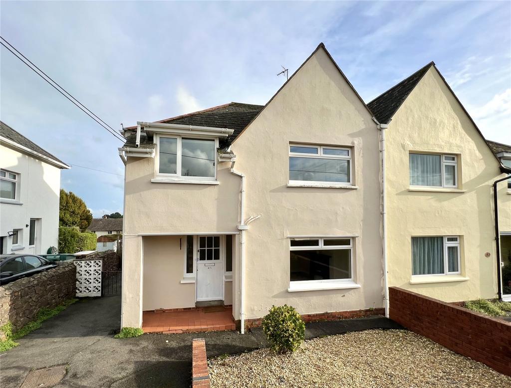 Hillview Road, Minehead, Somerset, TA24 3 bed semidetached house for
