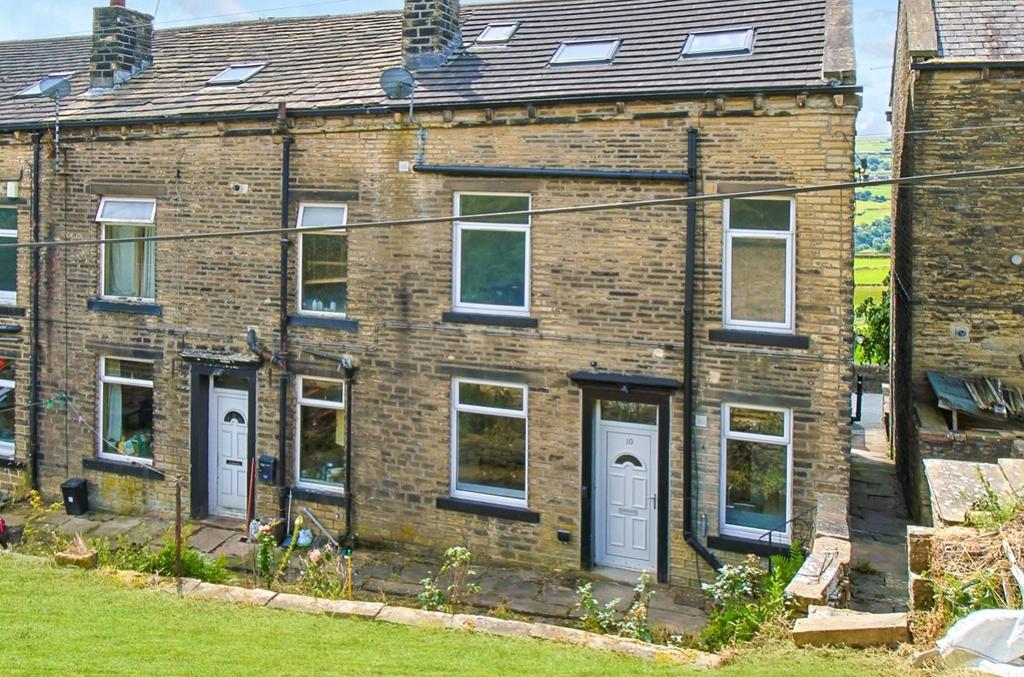 Springfield Terrace, Midgley, Halifax HX2 6TZ 3 bed terraced house for