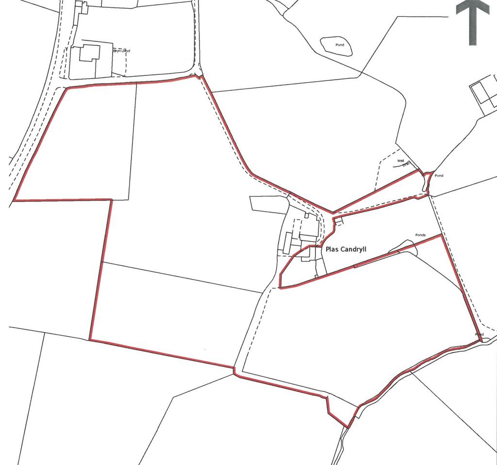 Plas Candryll, Burwen, Amlwch, Anglesey, LL68 Land for sale - £10,000