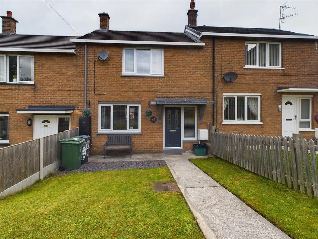 Atlea, New Broughton, Wrexham 2 bed terraced house for sale £150,000
