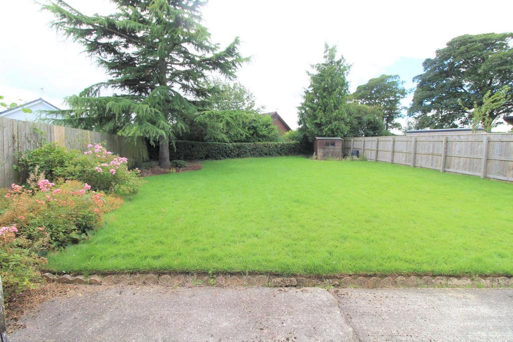 Rear garden