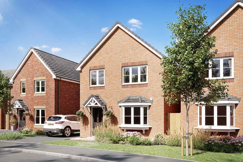The Lydford Plot 62 at Raveloe Gardens, Bedworth Road CV12 4 bed