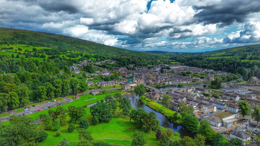 Views Over Langholm
