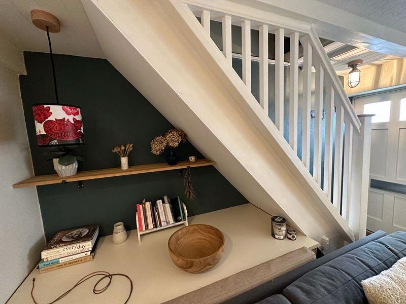 Understairs desk...