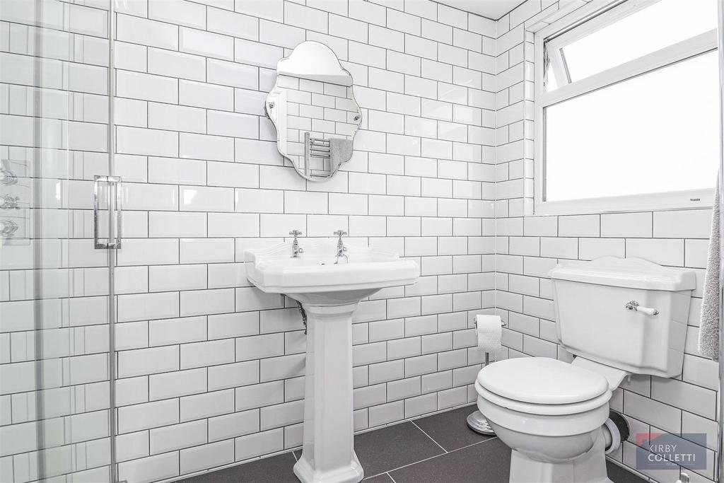 En suite shower room to bedroom one