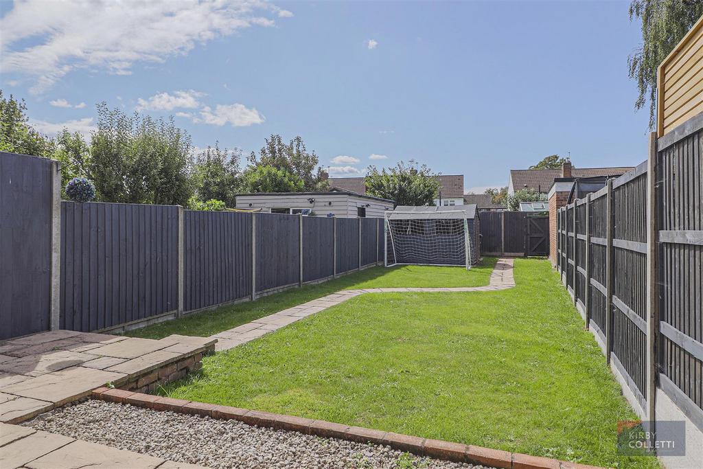 Rear garden