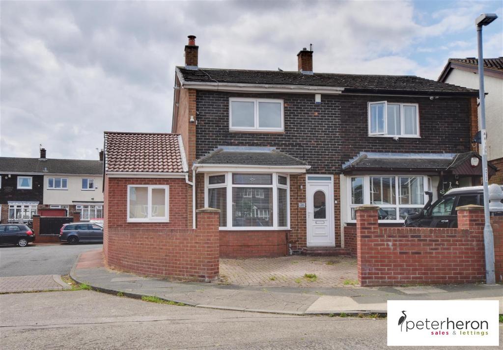 Bingley Street, Town End Farm, Sunderland 2 bed semidetached house for