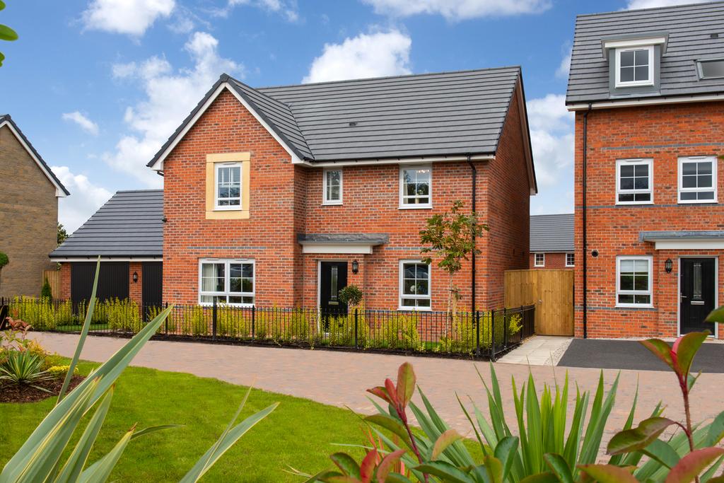 Outside view of Lamberton 5 bedroom detached home