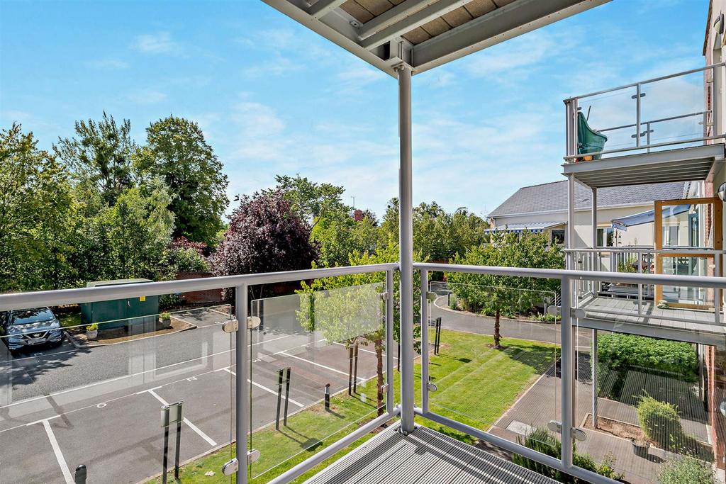 Balcony from sitting/dining room