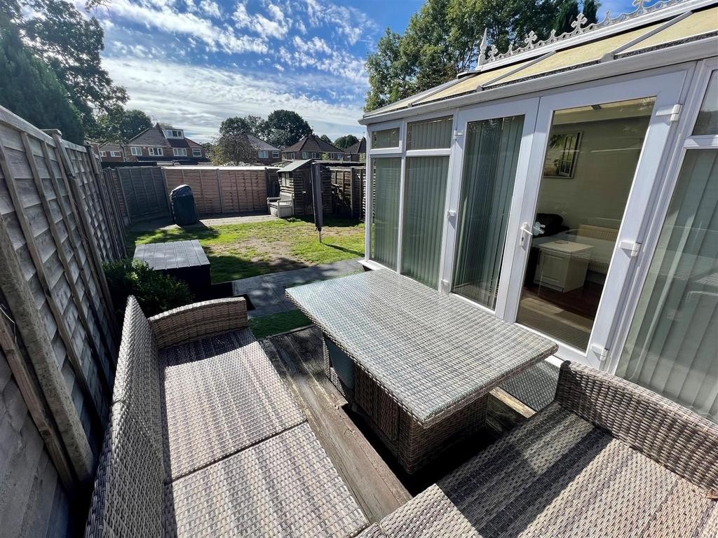 Rear garden