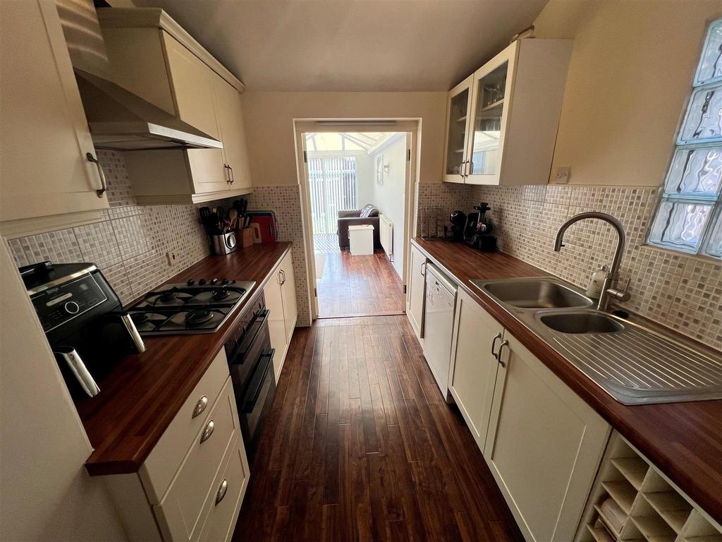 Extended kitchen