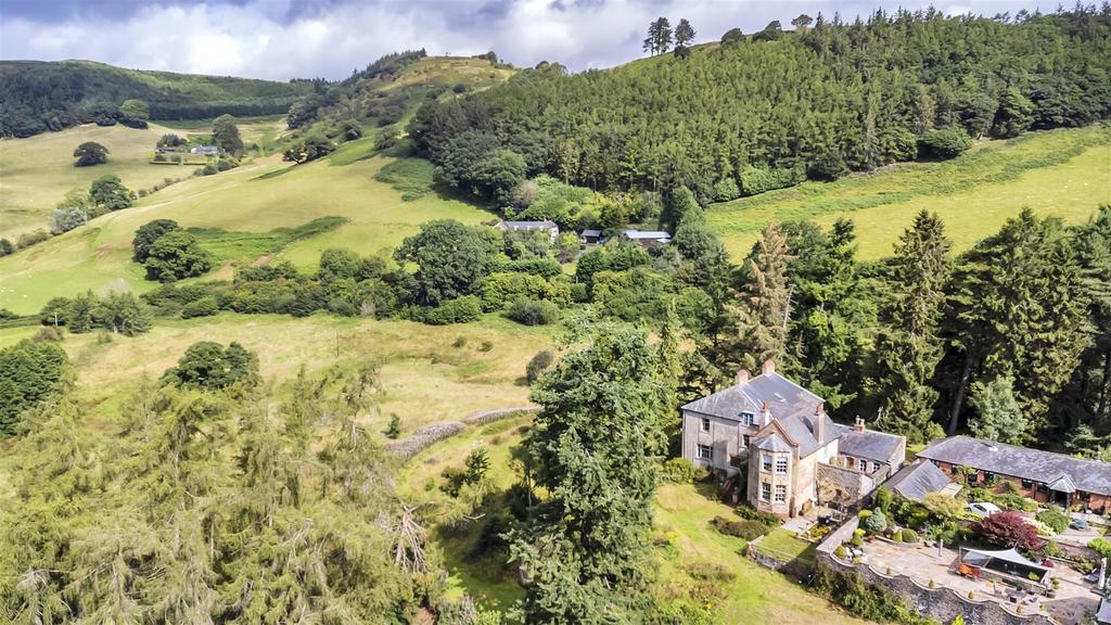 Llanfyllin 5 bed country house for sale £850,000