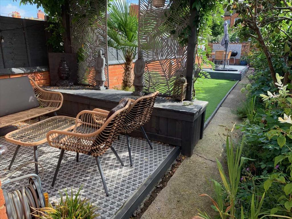 Rear garden