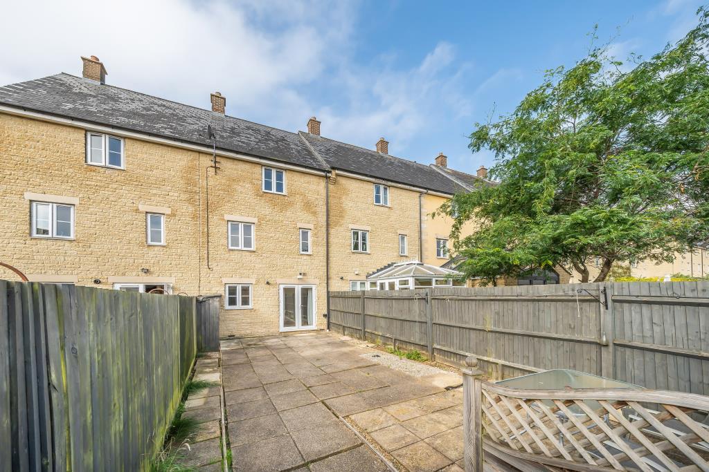 Rear of house