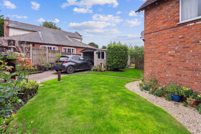 Garden and garage