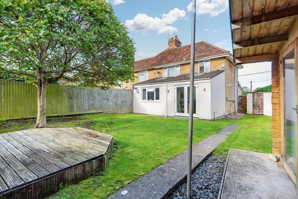Rear garden
