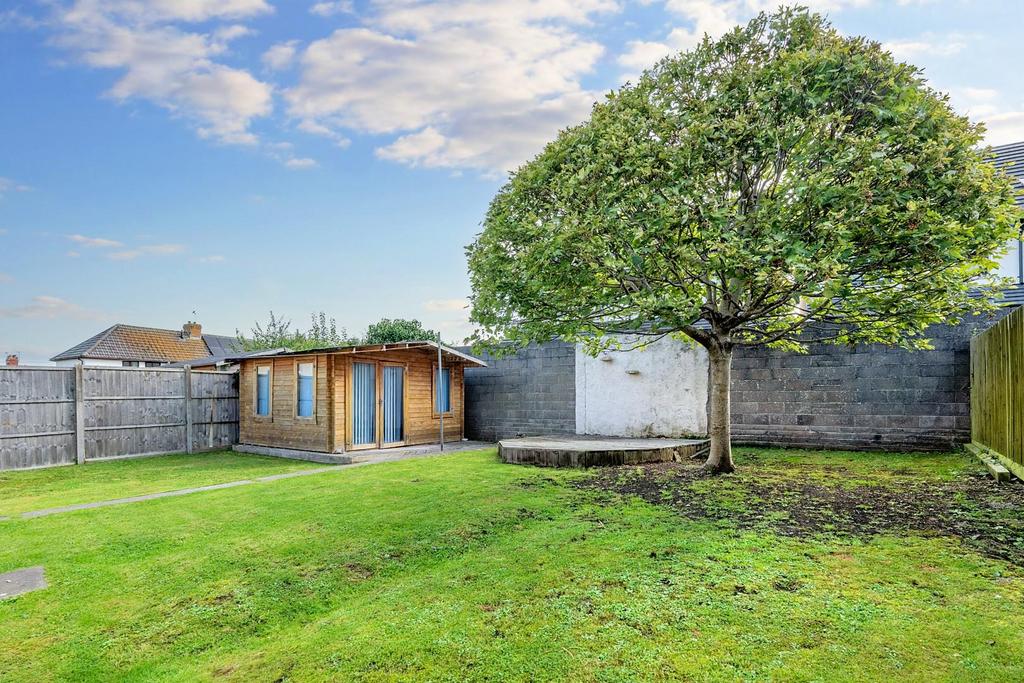Rear garden