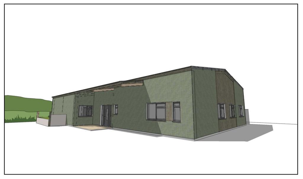 Barn A Proposed North and East Proposed Elevations