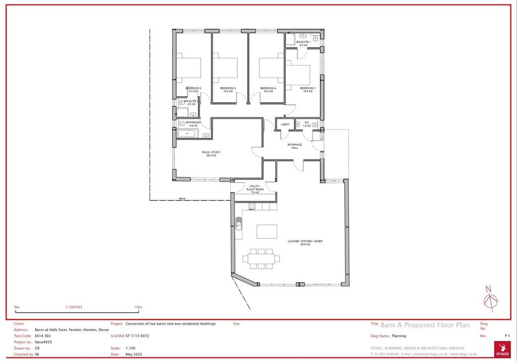 Barn A Floor Plan