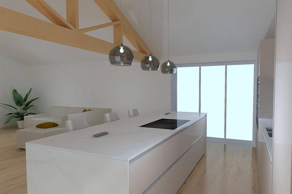 Illustration of kitchen