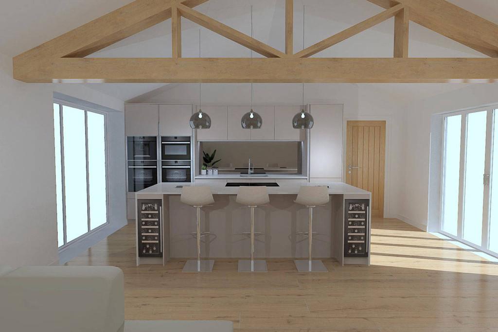 Illustration of kitchen