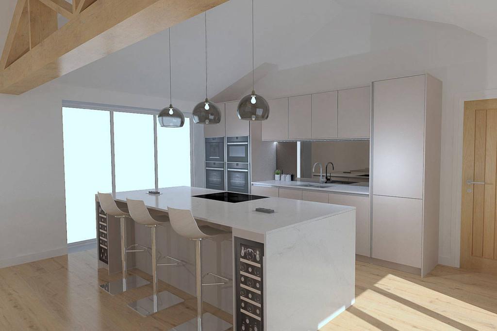 Illustration of kitchen